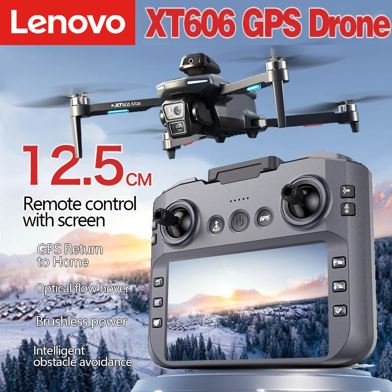 Drone Kit Professional - Lenovo XT606 MAX GPS Drone 4k