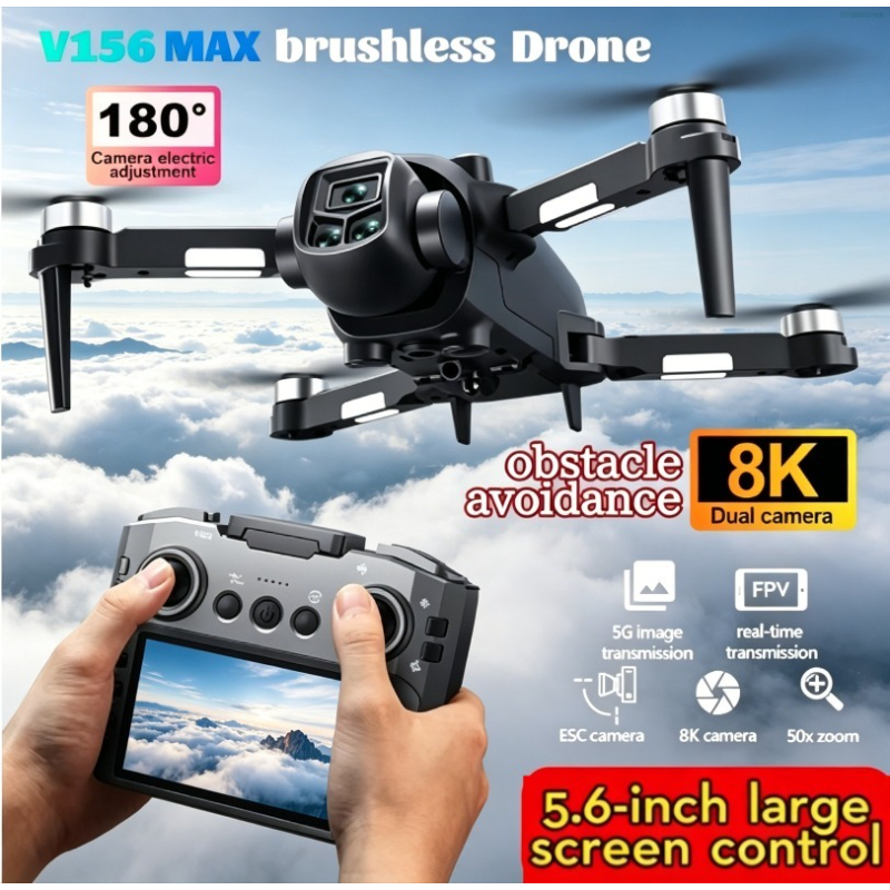 Drone Kit Professional - NEW V156 Max Drone Professional HD