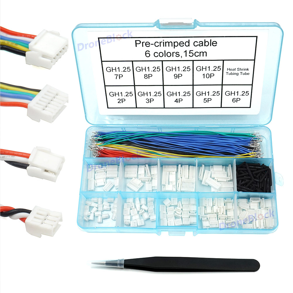 JST GH Connectors and Pre-Crim – Drone Kit Hexacopter Bewertung und Preis