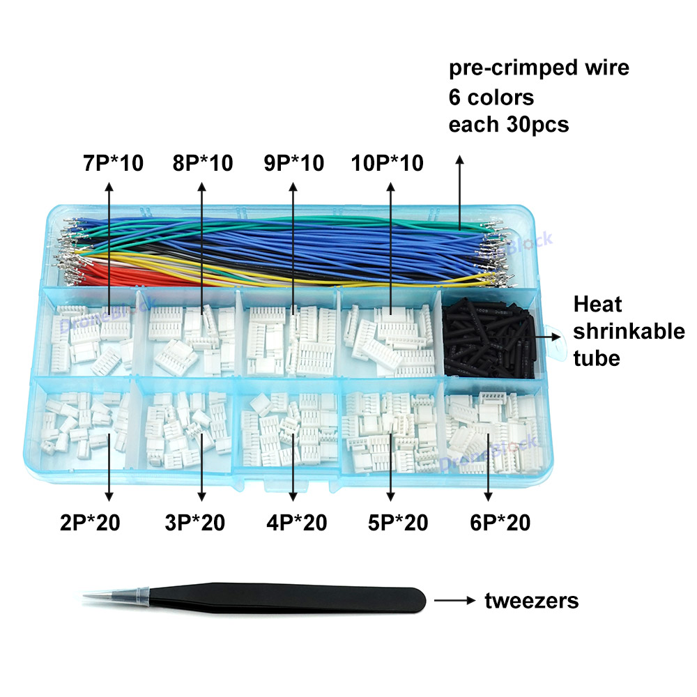 JST GH Connectors and Pre-Crim – Drone Kit Hexacopter Bewertung und Preis