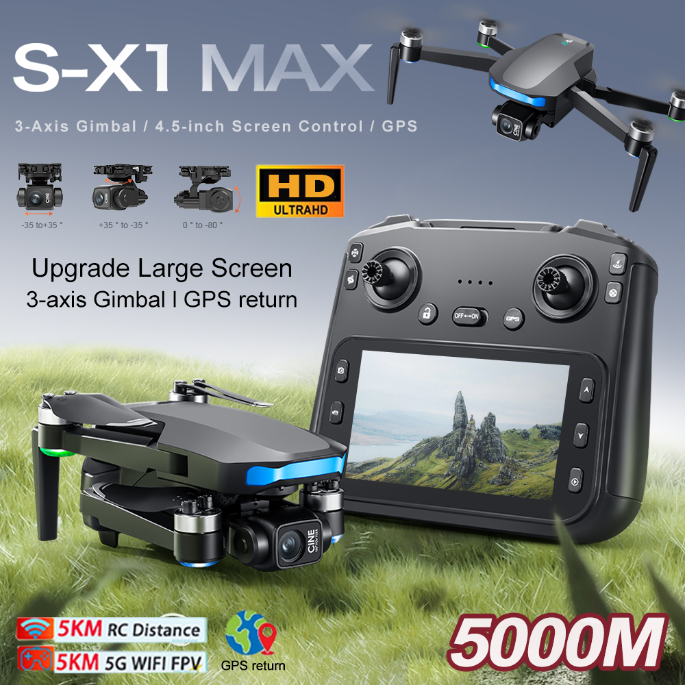 New S-X1 MAX Drone GPS 8K Prof – Drone Kit Professional Bewertung und Preis