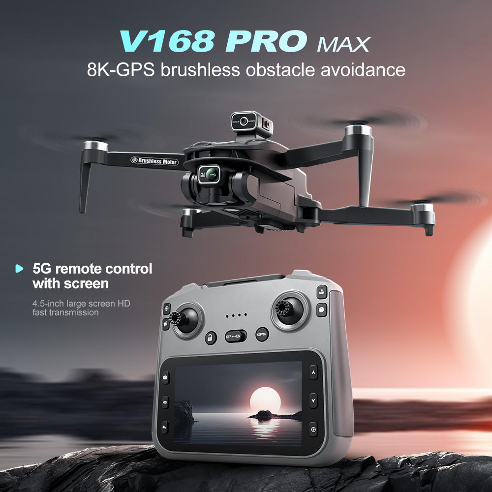 Lenovo V168 MAX 8K HD Drone 5G – Drone Kit Long Range Bewertung und Preis