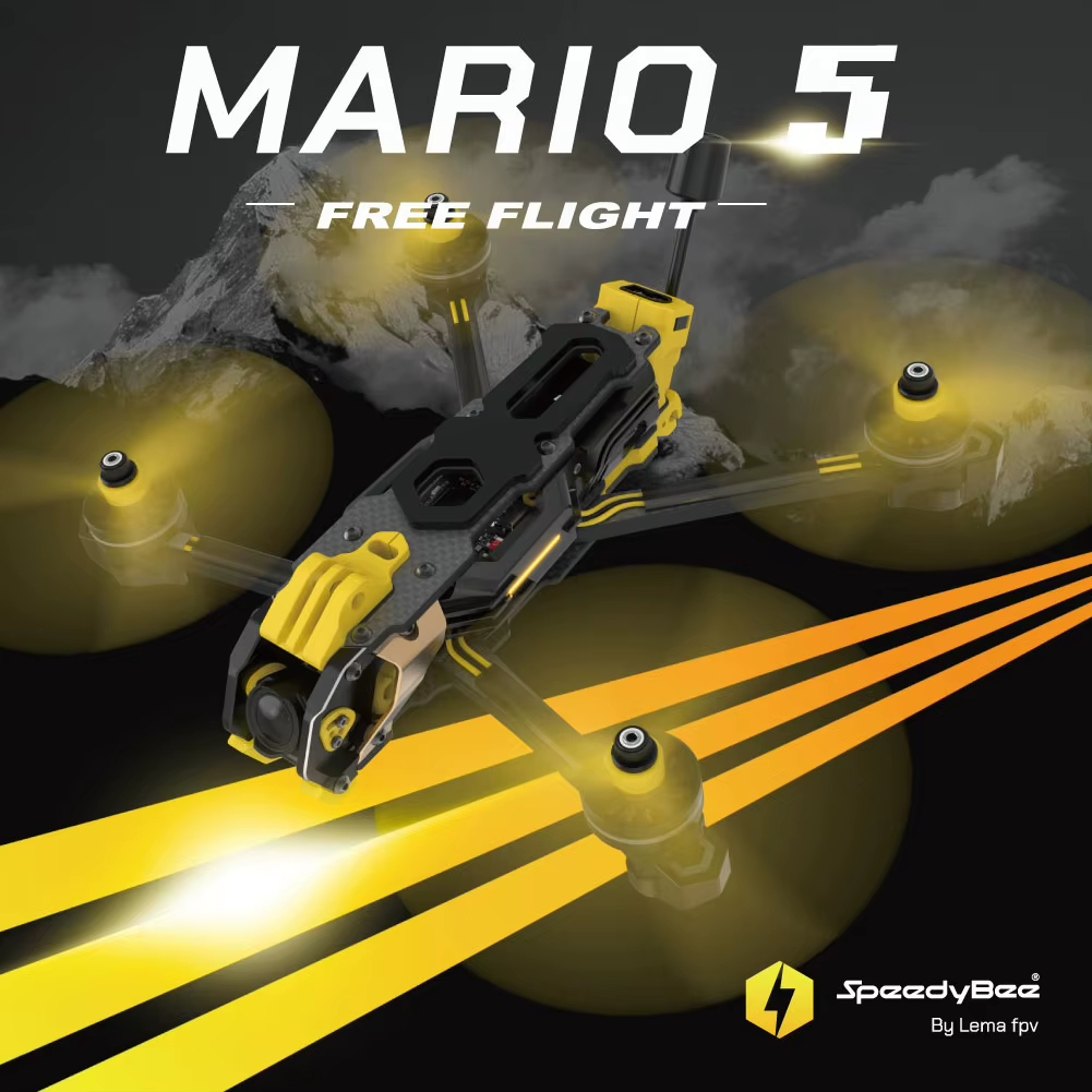 SpeedyBee Mario 5 Frame 5 Inch – Drone Kit Build Yourself Bewertung und Preis